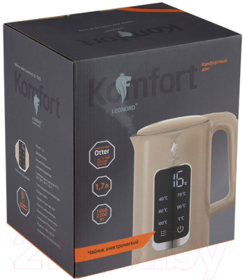 Электрочайник Leonord LE-1533 / 107826 (бежевый)