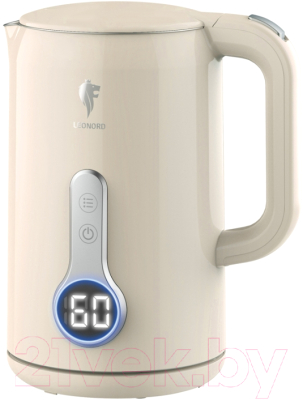 Электрочайник Leonord LE-1536 / 107831 (бежевый) - фото