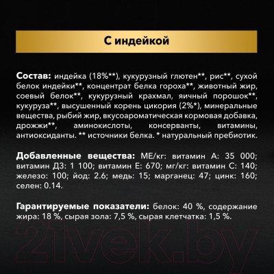 Сухой корм для кошек Pro Plan Delicate с индейкой