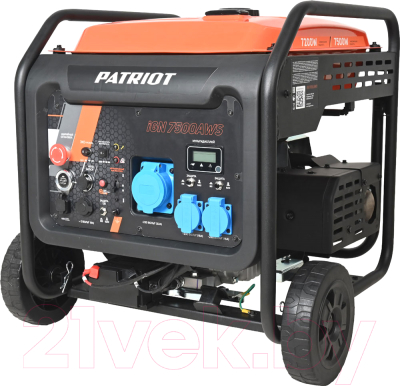 Инверторный генератор PATRIOT iGN 7500AWS - фото