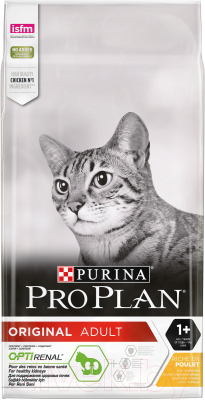 Сухой корм для кошек Pro Plan Adult с курицей - фото