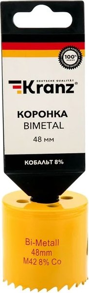 Коронка Kranz Bimetal / KR-92-0224 - фото