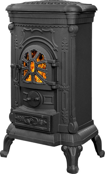 Печь-камин Везувий А-07 (антрацит) - фото