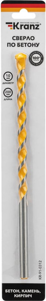 Сверло Kranz KR-91-0312