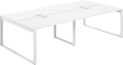 Письменный стол Norden 280x143.8x75 / AG.145.WH.L.72.WH - фото