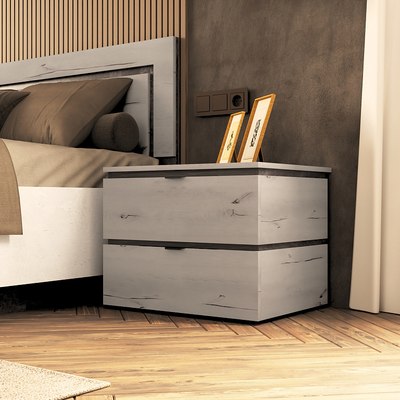 Прикроватная тумба Мебель-КМК 2Я Ривьера КМК 0970.19