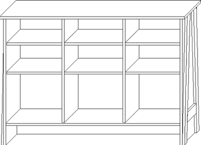 Тумба Мебель-КМК 2Д Скандинавия 0905.31