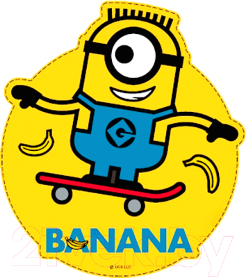 Коврик для мыши Miniso Minions Collection 2.0 Банан 2221 - фото