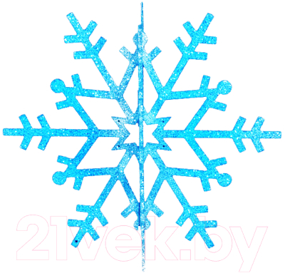 Елочная игрушка Neon-Night Снежинка резная 3D 502-363 - фото