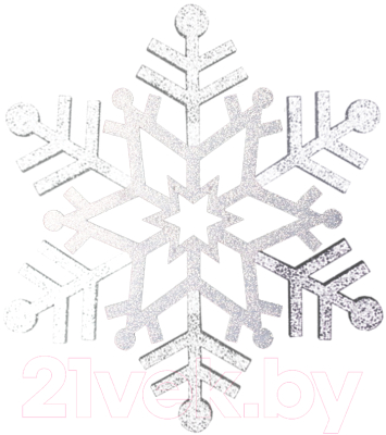 Елочная игрушка Neon-Night Снежинка резная 502-375 - фото