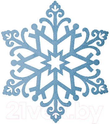 Елочная игрушка Neon-Night Снежинка Снегурочка 502-378 - фото