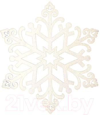 Елочная игрушка Neon-Night Снежинка Снегурочка 502-374 - фото