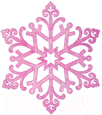 Елочная игрушка Neon-Night Снежинка Снегурочка 502-377 - фото