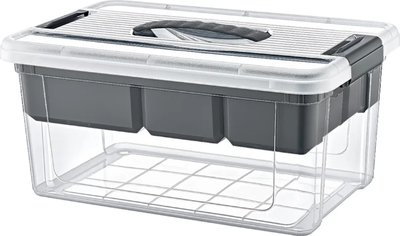 Органайзер для хранения Эльфпласт Stormax Универсальный со вставкой / ЕР637 - фото