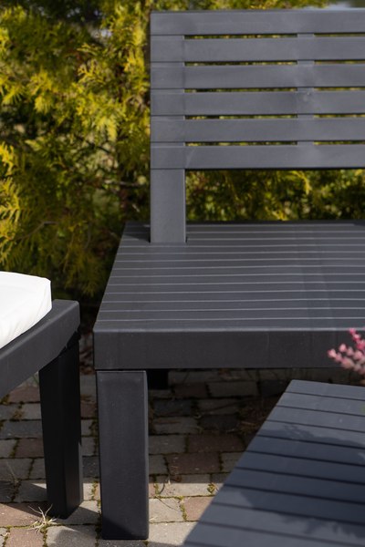 Комплект садовой мебели Ipae Progarden Molok / MOL05CCA (антрацит)