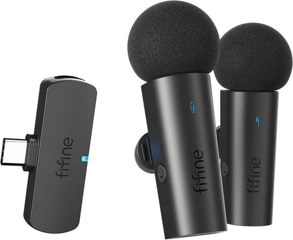 Радиосистема микрофонная Fifine M8