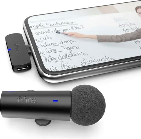 Радиосистема микрофонная Fifine M8