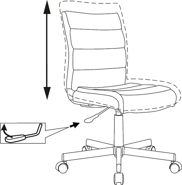 Кресло офисное Бюрократ CH-320M