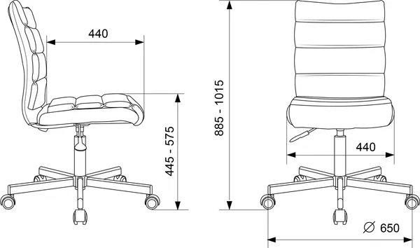 Кресло офисное Бюрократ CH-320M