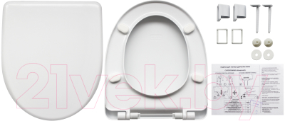 Сиденье для унитаза Sanita Идеал/Виктория 20975010