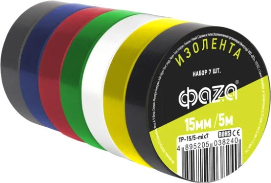 Набор изолент Фаза 5038240 - фото