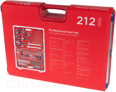 Универсальный набор инструментов Мастак 01-212C 