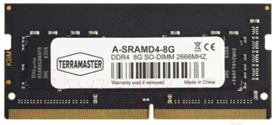 Оперативная память DDR4 TerraMaster 8Gb / A-SRAMD4-8G - фото