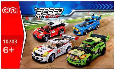 Конструктор Gudi Гонка. Ралли 10703 / 10665819