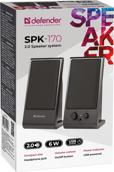 Мультимедиа акустика Defender SPK 170 / 65165