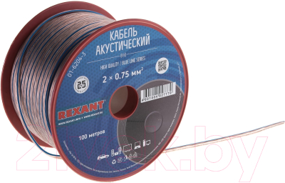 Кабель Rexant BlueLine 2x0.75 / 01-6204-3