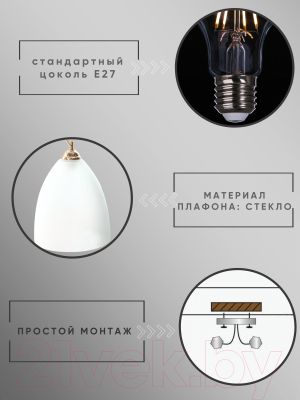 Потолочный светильник Aitin-Pro Сканди 276 Т НСБ 01-60-101