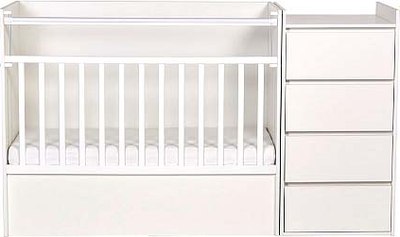 Детская кровать-трансформер Polini Kids Simple 1902 / 0002793.9