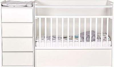 Детская кровать-трансформер Polini Kids Simple 1902 / 0002793.9