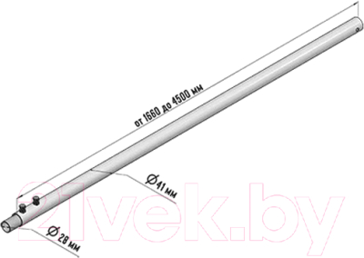 Мачта для антенны Rexant 34-0487