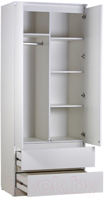 Шкаф Polini Kids Simple 1910 с ящиками / 0002798.9