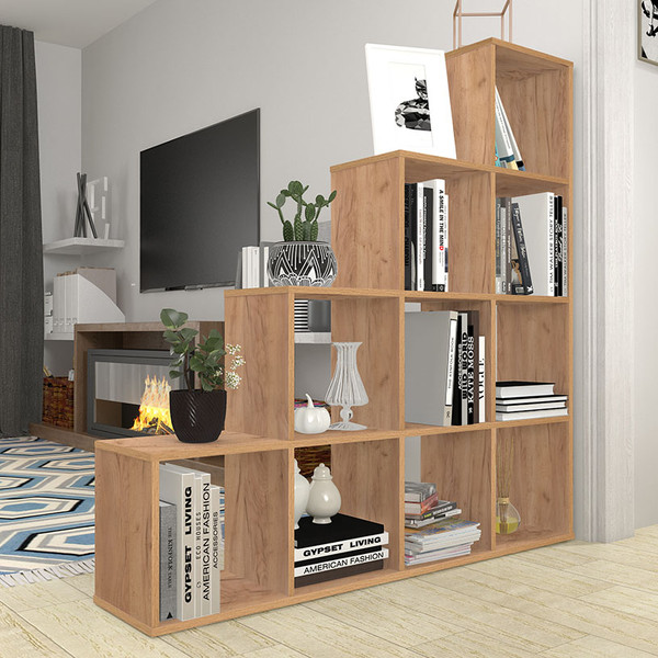 Стеллаж Polini Kids Home Smart Каскадный 10 секций