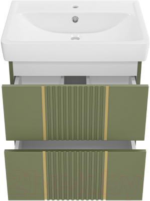 Тумба под умывальник Brevita Vega 60 / VEG-09060-0802Я