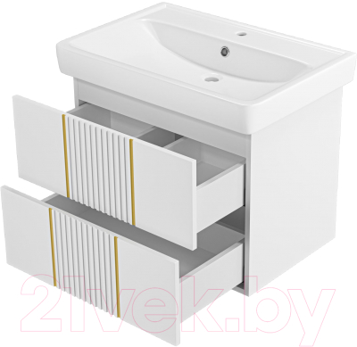 Тумба под умывальник Brevita Vega 70 / VEG-09070-0102Я