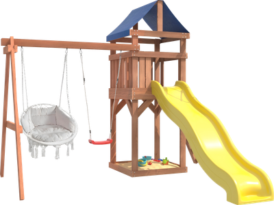 Игровой комплекс National Tree Company IgroWoods для улицы и дачи / ДП-10 Premium - фото