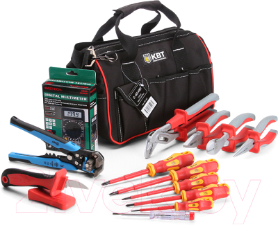 Универсальный набор инструментов КВТ НИЭ-02 / 66353 - фото