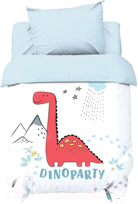 Комплект постельный для малышей Крошка Я Dinoparty / 4702790 - фото