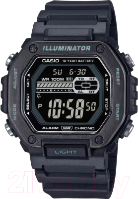 Часы наручные мужские Casio MWD-110HB-1B - фото