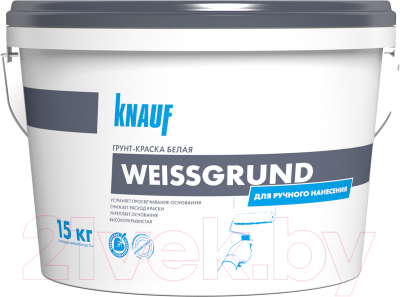 Грунтовка Knauf Вайсгрунд полимерная - фото