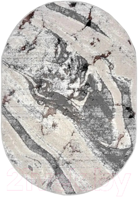 Ковер Bossan Rome B038A-VIZON-BEJ-OVAL - фото