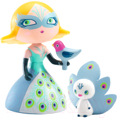 Набор фигурок коллекционных Djeco Принцесса Коламба и птички / DJ06784 - фото
