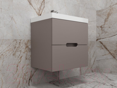 Тумба под умывальник Style Line Матис 55 2 ящика Plus (напольная)