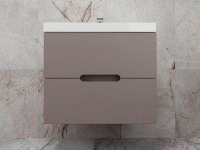 Тумба под умывальник Style Line Матис 70 2 ящика Plus (напольная)