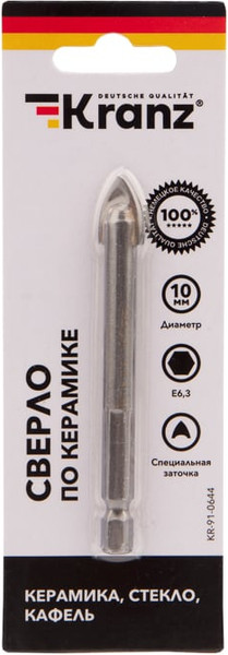 Сверло Kranz KR-91-0644