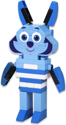 Конструктор On Time Цветняшки. Волчонок У / 45176