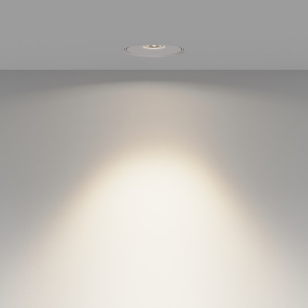 Точечный светильник Maytoni Downlight DL060-9W3-4-6K-TRS-W